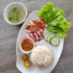 Nasi Ayam   Chasio Bak