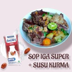 Sop Iga Sapi Super   1 Susu Goodnes Kurma