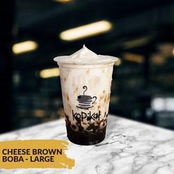 Cheese Brown Boba