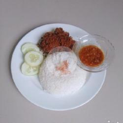 Nasi Bebek Serundeng