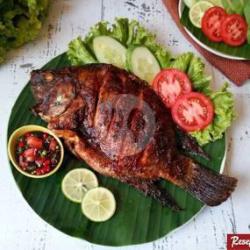 Ikan Bakar. Nila   Nasi