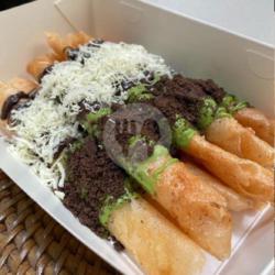 Banana Roll Matcha Coklat Isi 8pcs