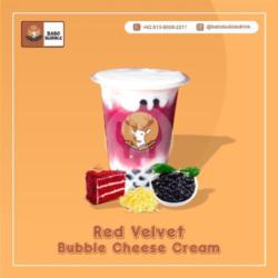 Red Velvet Bubble Cheese Cream