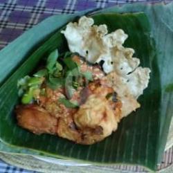 Nasi Pecel Ayam Goreng