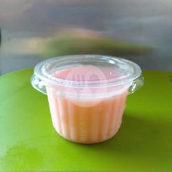 Puding Susu Strawberry