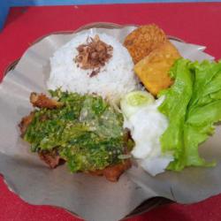 Paket Mantap Ayam Penyet Sambal Ijo