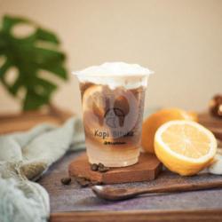 Iced Lemon Soda Presso Macchiato