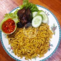 Nasi Kebuli Ati Ampela Goreng