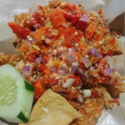 Ayam Geprek Matah Bali (tanpa Nasi)