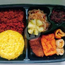 Nasi Kuning Empal Box Bento