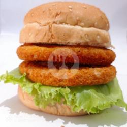 Burger Chicken Patty Double