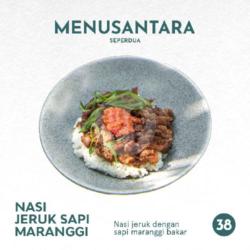 Nasi Jeruk Beef Maranggi