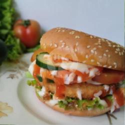 Regular Chicken Crispy Burger