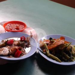 Pindang Asin   Sayur   Nasi