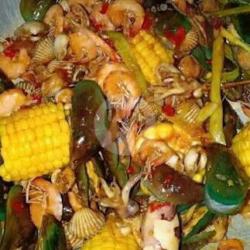 Perang Kerang Saus Padang