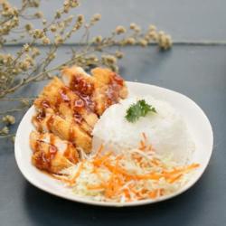 Japanese Chicken Katsu Rice