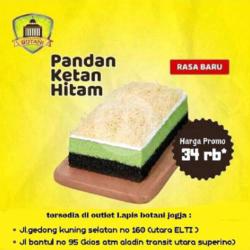 Lapis Talas Pandan Ketan Hitam