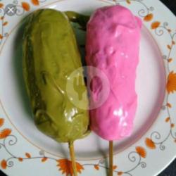 Corndog Mozzarella Strawberry Toping Keju