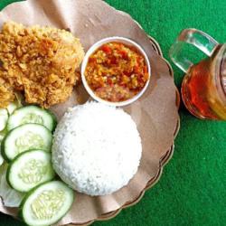 Nasi Paha Krispy   Teh