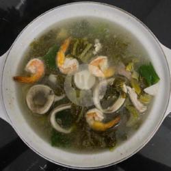 Sayur Asin Kuah Spesial