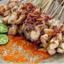 Sate Taican  Campur Daging Kulit 20 Tusuk