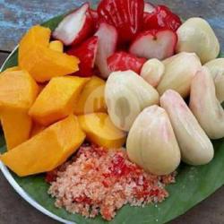 Rujak Buah Garam Cabe