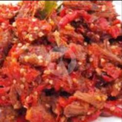 Nasi   Daging Balado