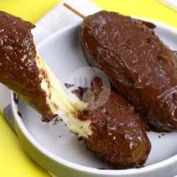 Corndog Full Mozarella Coklat