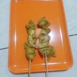 2 Sate Kulit Goreng