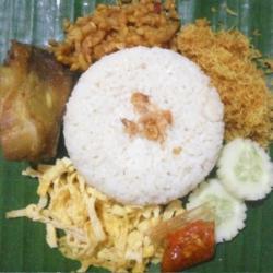 Nasi Uduk Ayam ( Sambel Teri)