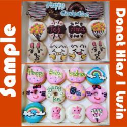 Donat Hias (ultah Dll) 1 Lusin