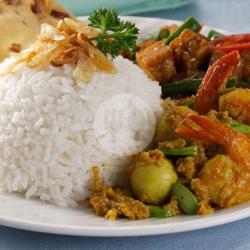 Nasi Rames Udang