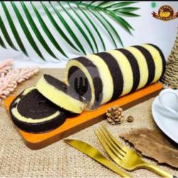 Roll Coklat Zebra