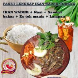 Paket Lengkap Ikan Wader, Sambal Bakar