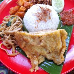 Nasi Uduk   Telur Dadar