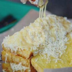 Roti Bakar Keju Nanas Susu