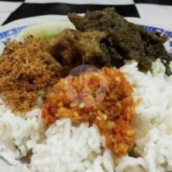 Nasi Paru Babat   Es Teh