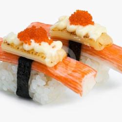 Aburi Kani Cheese Nigiri