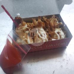 Takoyaki 6 Pcs Isi Gurita ( Octopus )