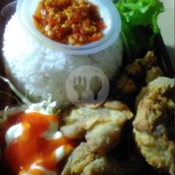 Nasi Ikan Fillet Crispy