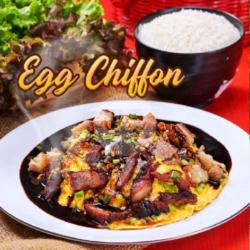 Egg Chiffon Sweet Chasiu