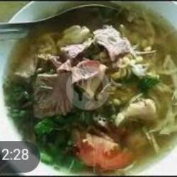 Soto Campur Bening   Nasi