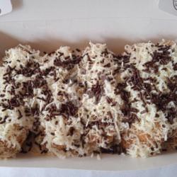 Pisang Kremes Keju Coklat