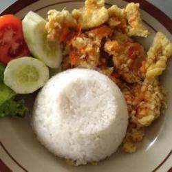 Nasi Geprek Ayam Fillet