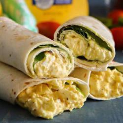 Creamy Cheese Egg Kebab