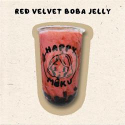 Milkshake Red Velvet Boba Jelly