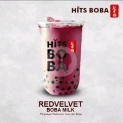 Redvelvet Boba Milk