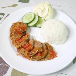 Nasi Terong Geprek