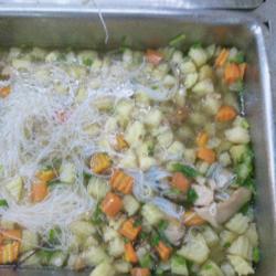 Sop Bihun Kentang Kombinasi