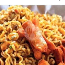 Mie Padeh Toping Sosis